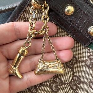 Gucci Jolicoeur Bag and Boot Purse Charm